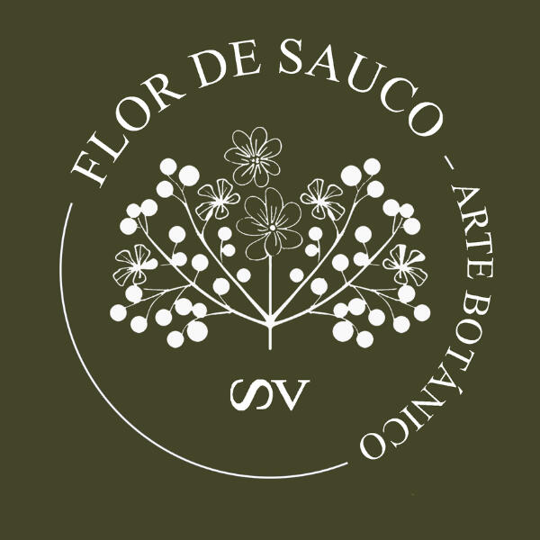 logo flor de sauco redondo Logo Flor de Sauco pequeño Floristería Ponferrada